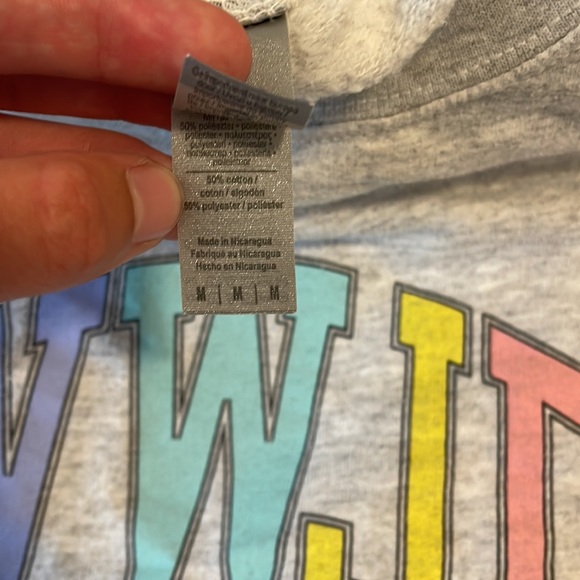 what would Jesus do? HE WOULD LOVE FIRST! pastel university crewneck sweatshirt - Picture 4 of 5